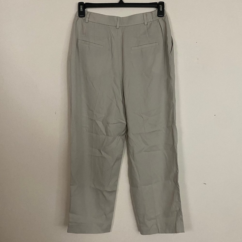 Zara Textured Ankle Pants M - Picture 9 of 13